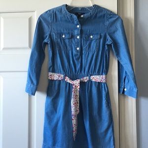 Girls jean dress